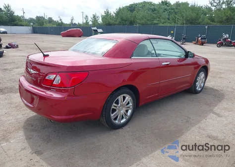 2008 Chrysler Sebring Limited из США, поврежденный, VIN 1C3LC65MX8N125383